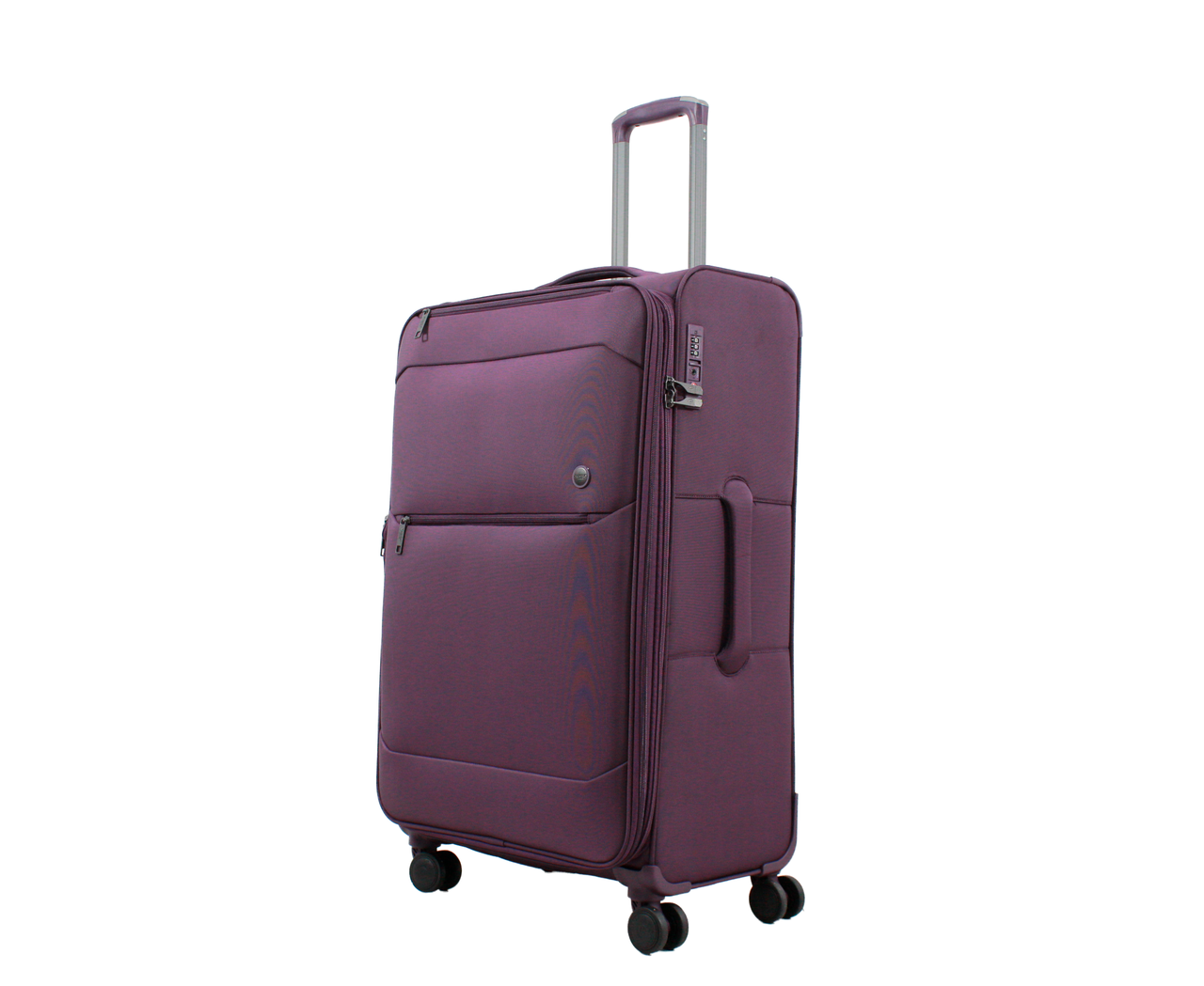 Валіза велика Airtex тканина L 80х46х29 + 5 см 96 л 3,8 кг Фіолетовий (839)