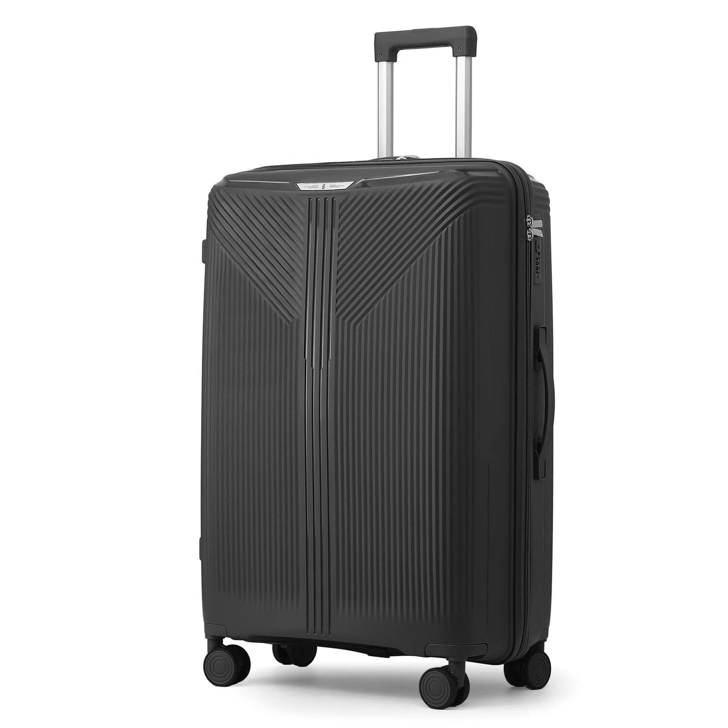 Чемодан большой SEMI LINE L 95 л на 4 колесах с кодовым замком 75х48х32 см Черный (DAS304153) Чемодан большой SEMI LINE L 95 л на 4 колесах с кодовым замком 75х48х32 см Черный (DAS304153)