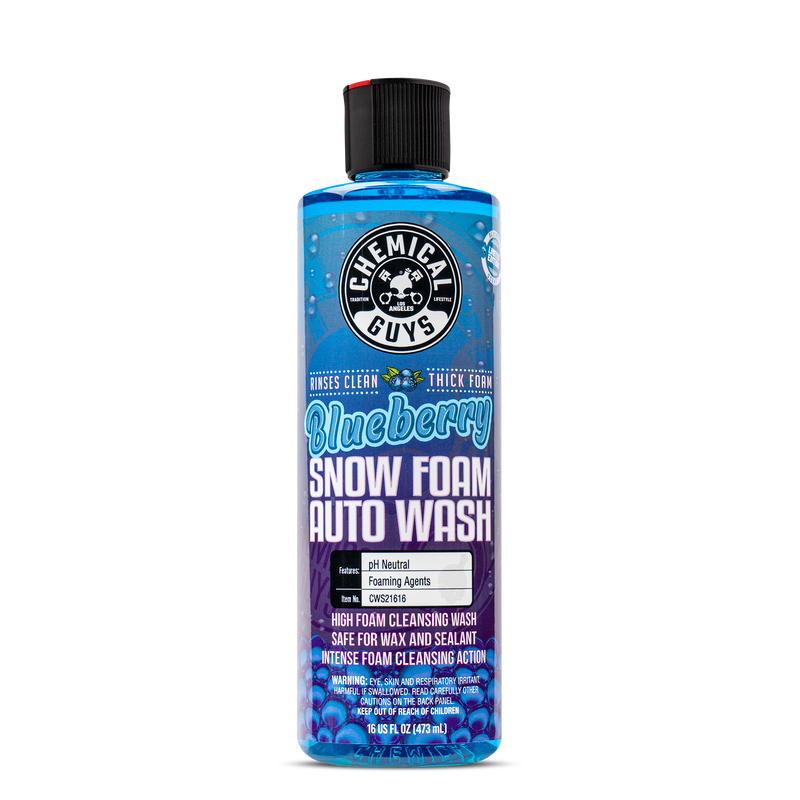 Автошампунь суперпінний Chemical Guys Blueberry Snow Foam Auto Wash Снігова піна з ароматом чорниці 473 мл