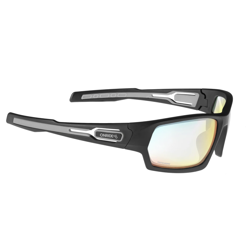 Спортивные солнцезащитные очки OnRide POINT 20 Photochromic 84-25% Черный матовый (6936116100029)