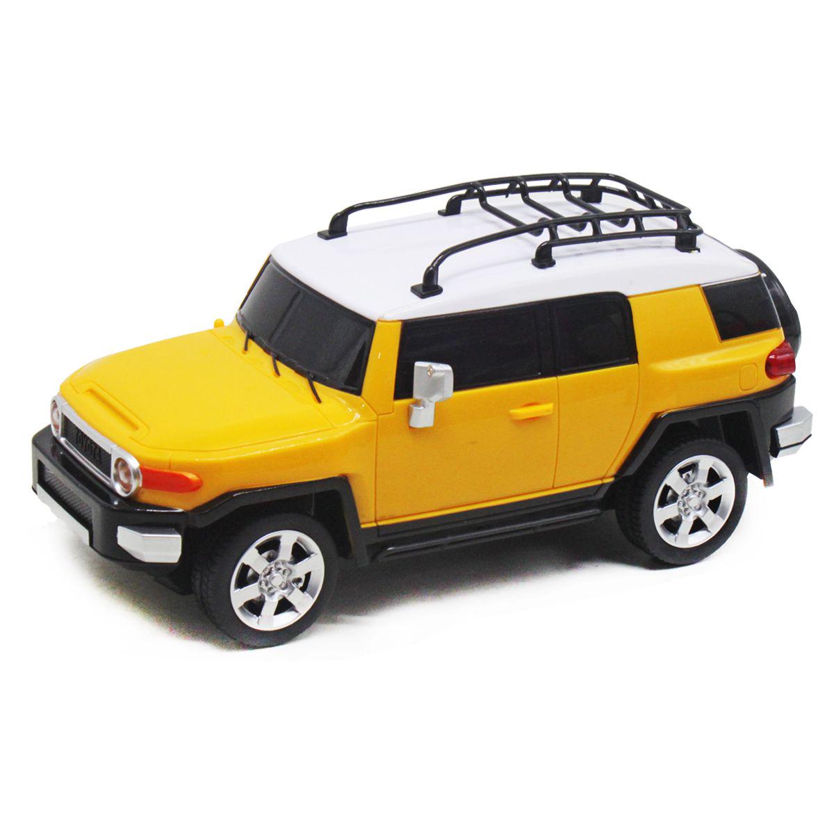 Машинка на р/к Toyota fj cruiser 2007 27055 Желтый (1-6-218928) - фото 1