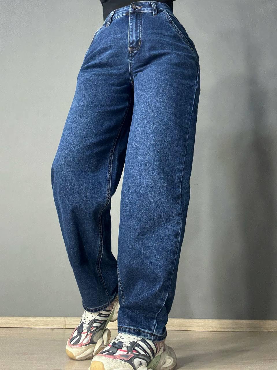 Джинсы женские Vindasion 6016 skater jeans бананы р. 28 Синий (5756)