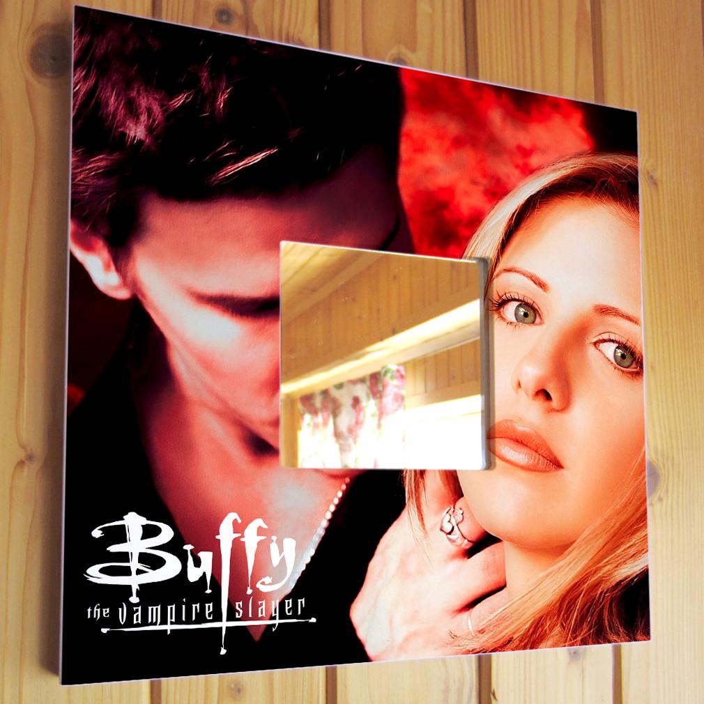 Зеркало декоративное "Баффи - истребительница вампиров" 260х260 мм (M04644)