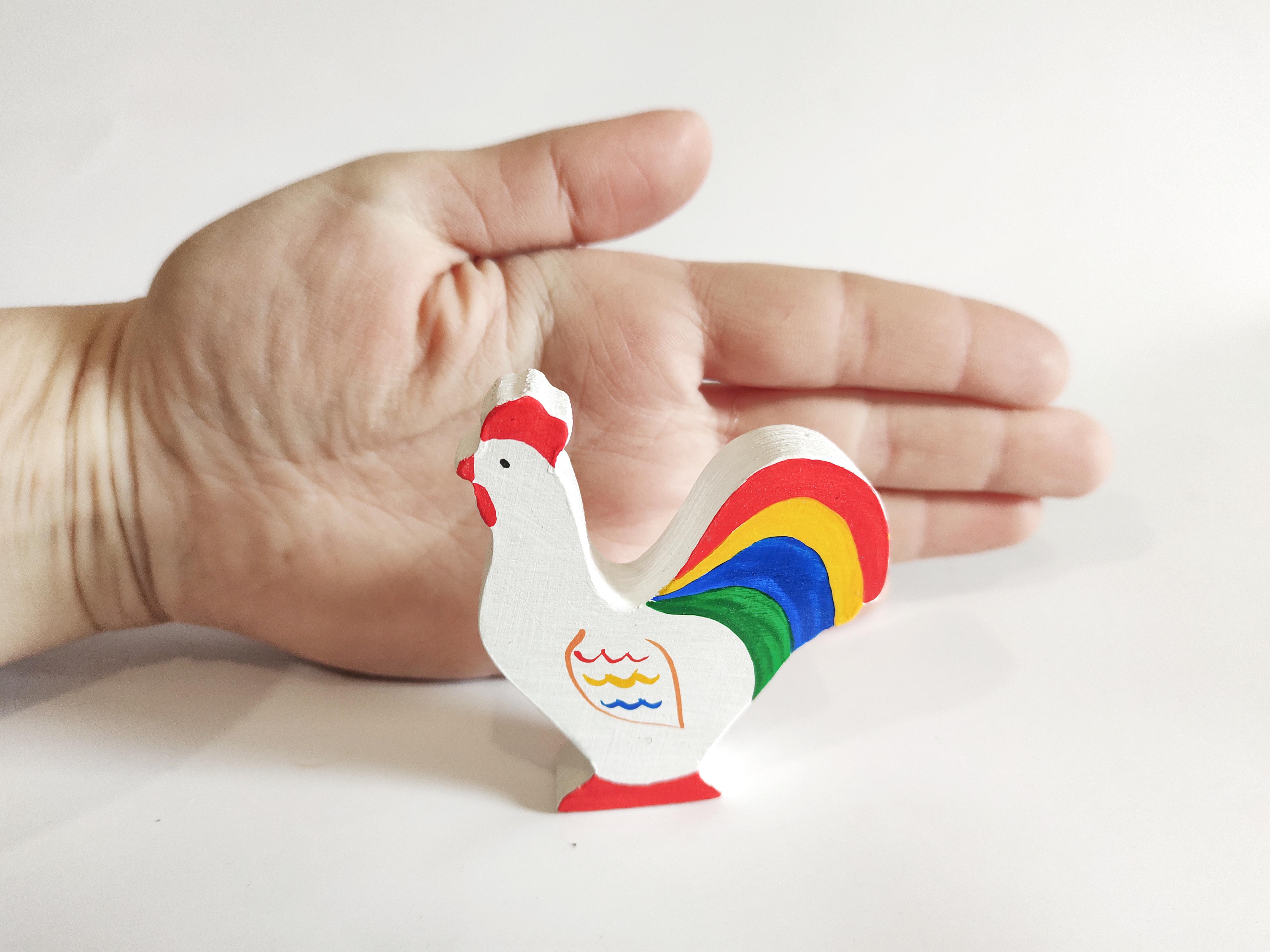 Фигурка HEGA Петушок покрашенная (7) - фото 9 Фигурка HEGA Петушок покрашенная (7) - фото 9