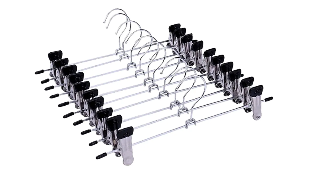 Набор вешалок для брюк и юбок 30 см 20 шт.