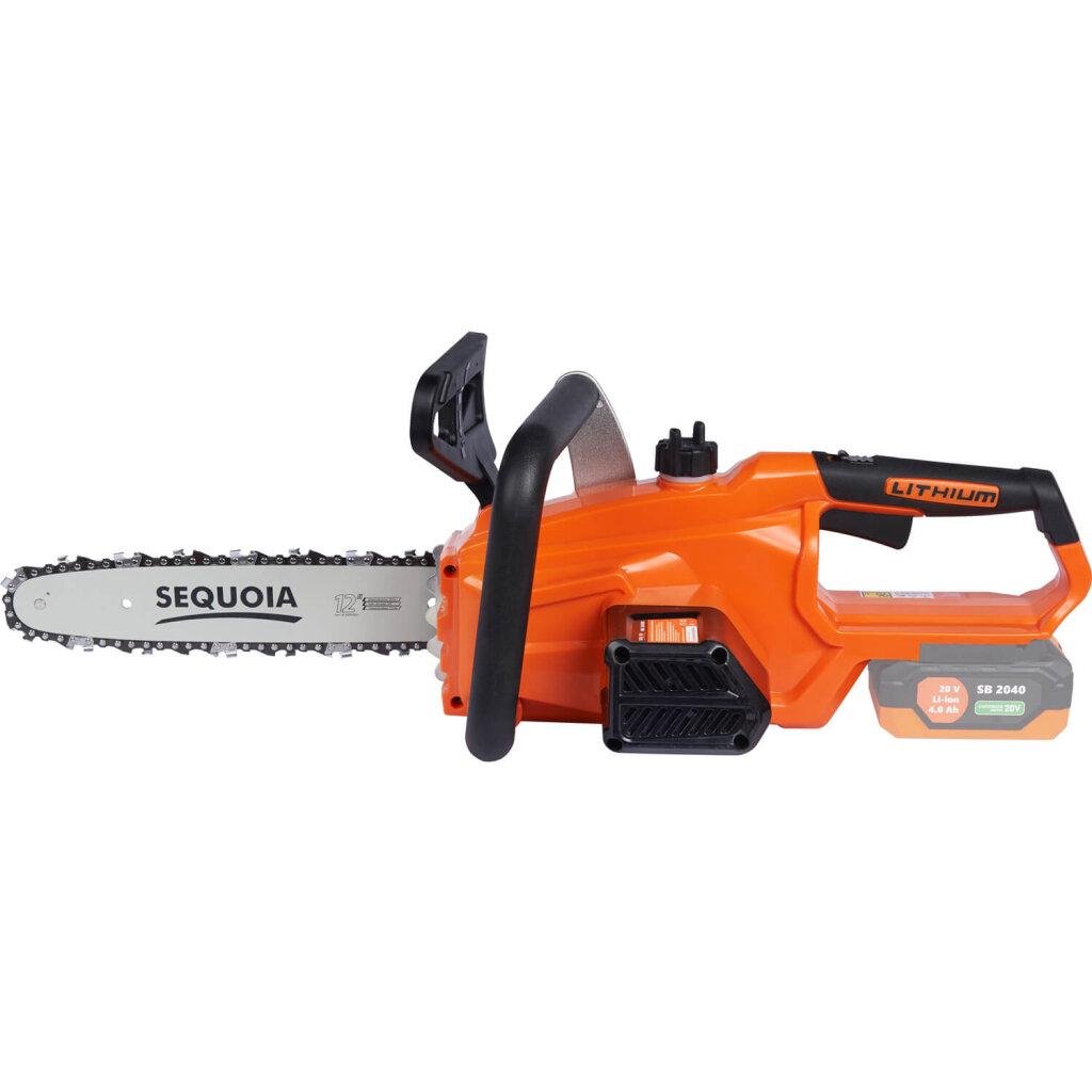 Електропила акумуляторна SEQUOIA SBC2012BS Li-ion 20В шина 30 см ланцюг 3/8 безщіткова без акумулятора (5b391cc3) - фото 3