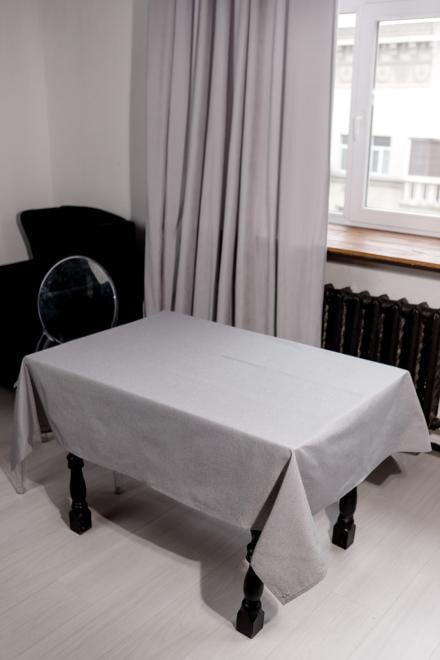 Скатерть Прованс RINO 120x134 см Серый (37140)