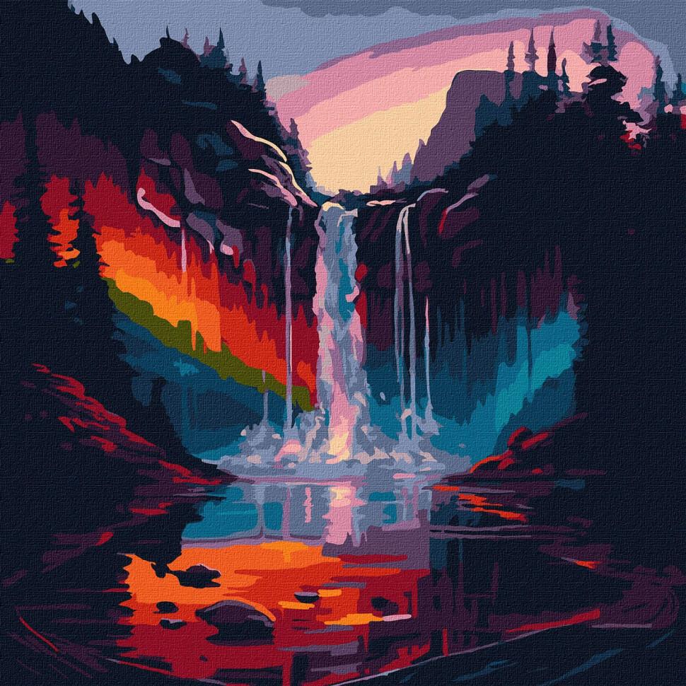 Картина по номерам Идейка Сказка на наяву 40x40 см (KHO5008)