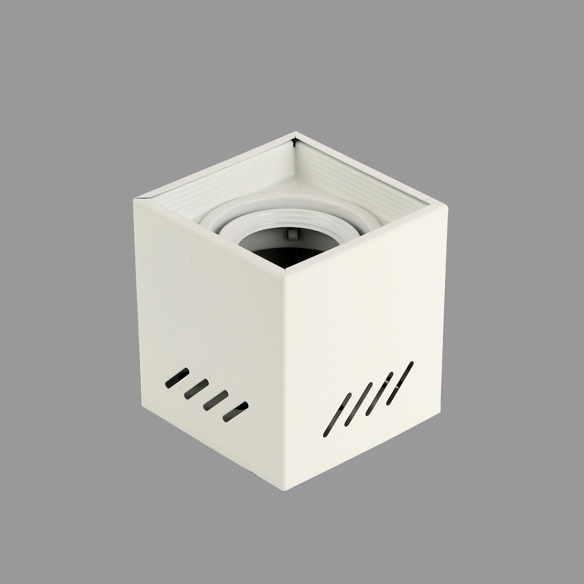 Светильник Cube накладной 10 см Белый