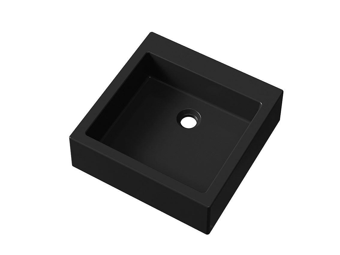 Умывальник накладной Luxor Revolt 40 Black (33823659)