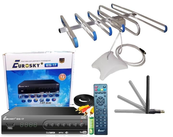 Тюнер Eurosky ES-17/WiFi-адаптер