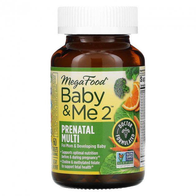 ᐉ Витамины MegaFood Baby & Me 2 60 таблеток (MGF-10314)