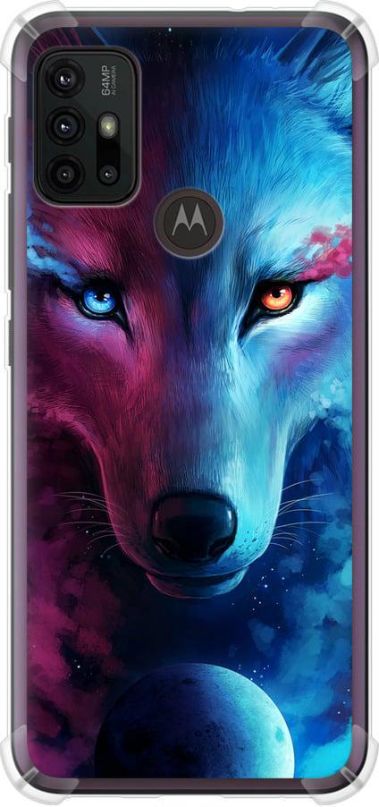 Чехол на Motorola Moto G20 Арт-волк (3999sp-2461-42517)