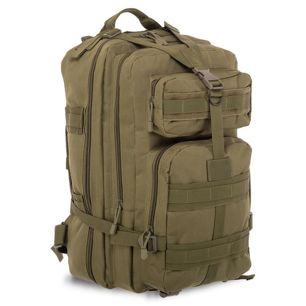 Рюкзак тактический штурмовой рейдовый SP-Sport Heroe 5510 22 л Olive (RO02283)