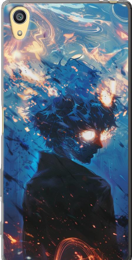 Чехол на Sony Xperia Z5 E6633 Сатору Годжо (6129u-274-42517)