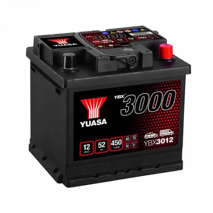 Акумулятор Yuasa 12 V 52Ah SMF Battery YBX3012 (0)