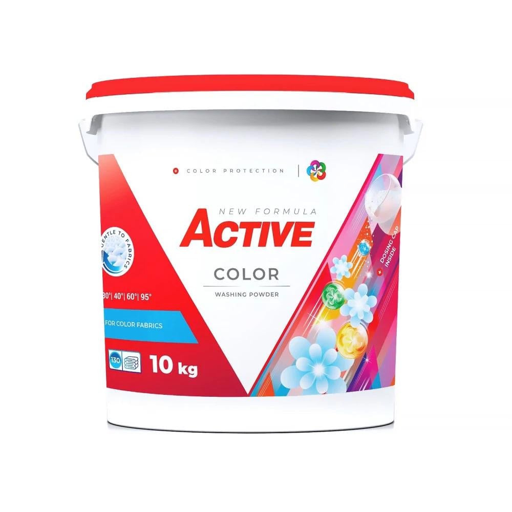 Порошок для стирки Active Color 10 кг (hx-47160)