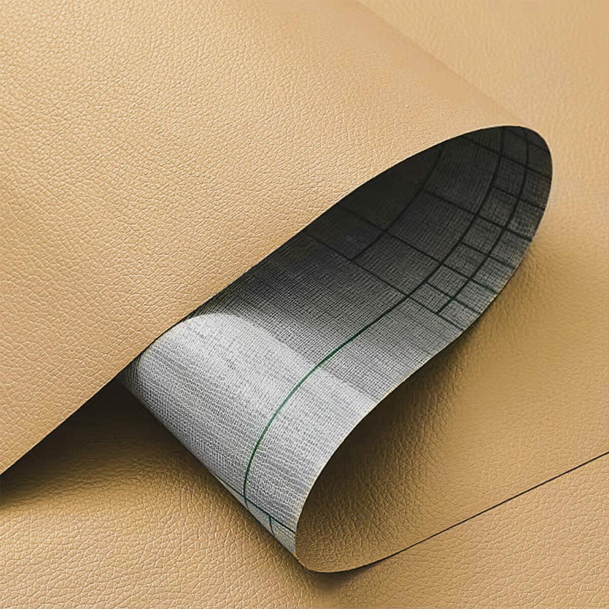 Самоклеющаяся экокожа 1,37х1 м х 0,5 мм Песочный (SW-00002171)