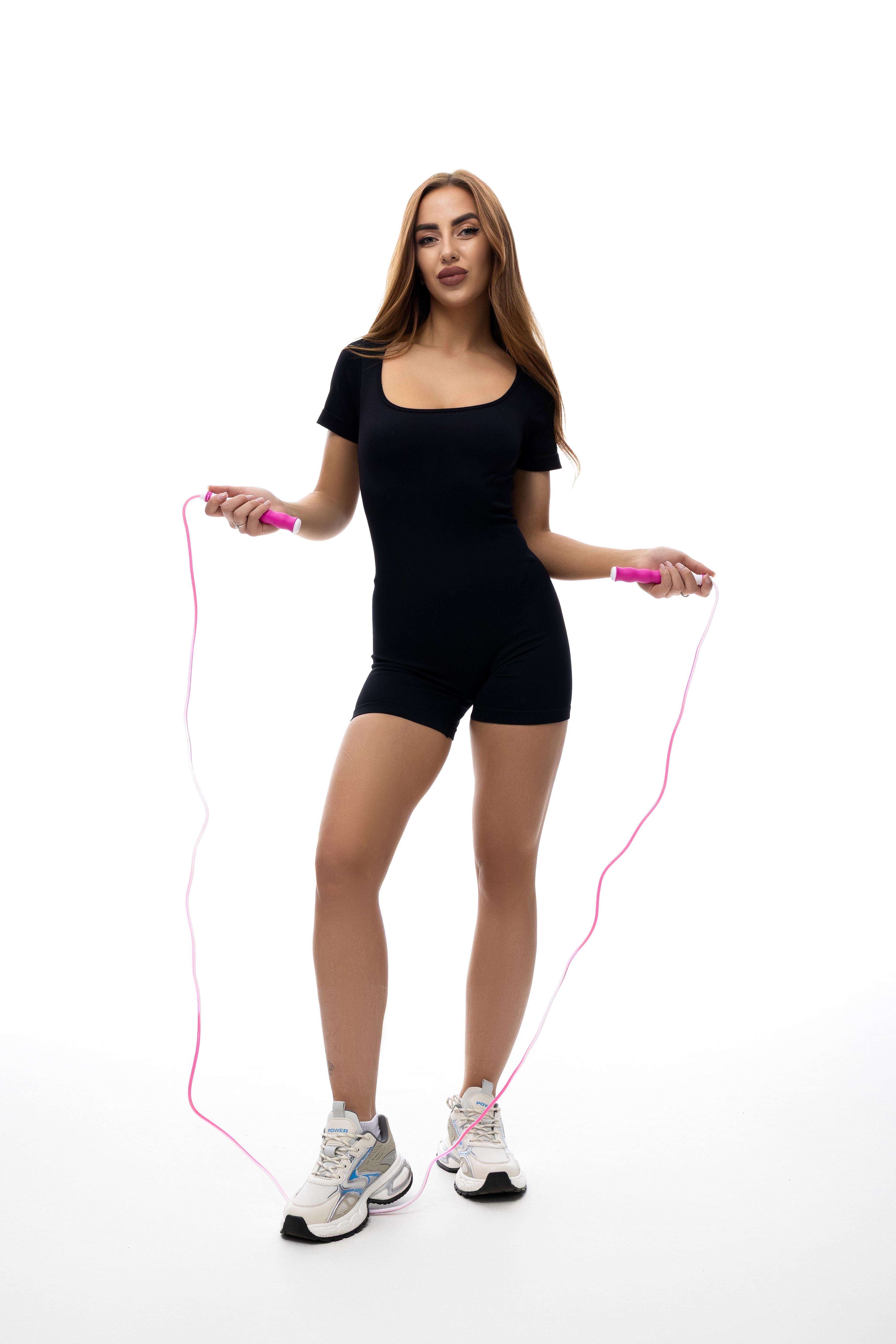 Комбинезон женский спортивный U:na GRACE S-M Черный Комбинезон женский спортивный U:na GRACE S-M Черный