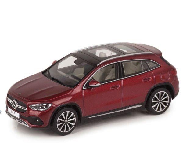 Модель автомобіля 1:43 Mercedes-Benz GLA-Classe H247 2020 Designo Patagonia Red (B66961035)