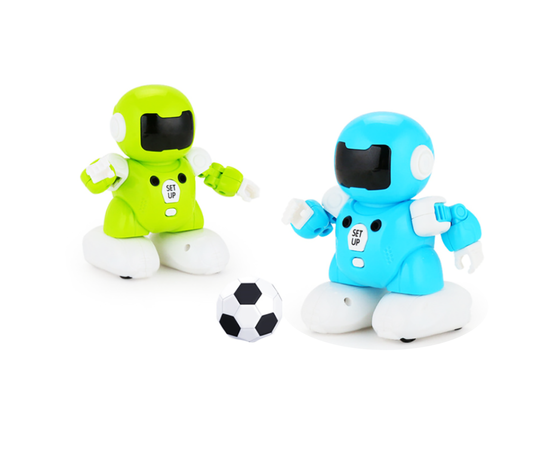 Интерактивная игрушка SUNROZ RC Soccer Robots работы-футболисты на радиоуправлении (SUN2251)