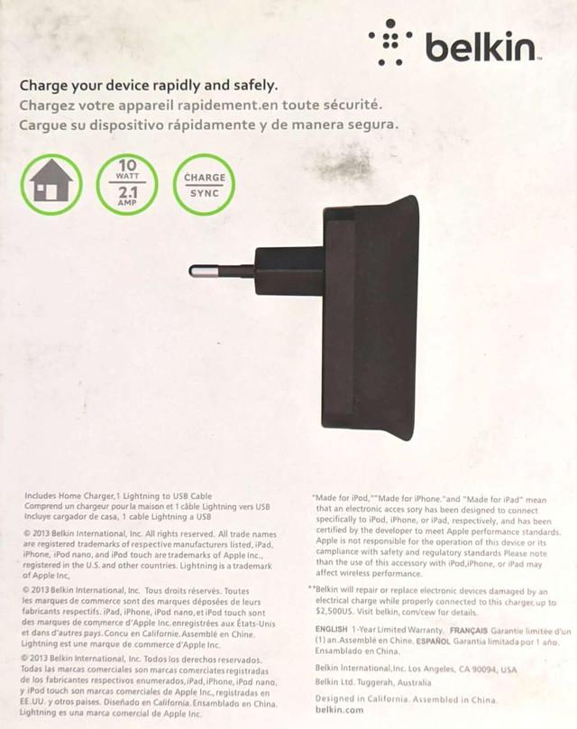 Зарядное устройство для Belkin Micro 2 USB сетевой Black - фото 3