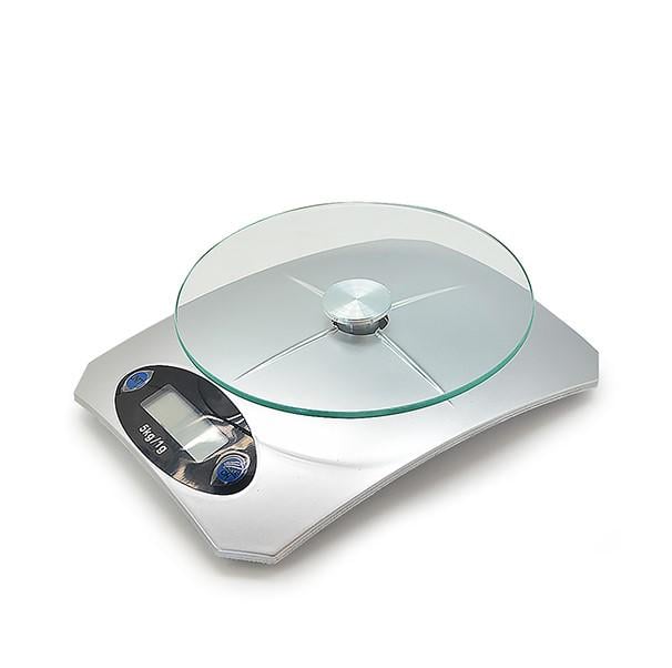 Весы кухонные электронные 0~5 кг 20,5х15х5 см (LU000167)