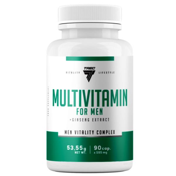 Вітамінно-мінеральний комплекс для спорту Trec Nutrition Multivitamin for Men 90 Caps