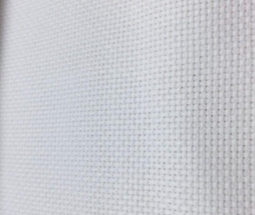 Канва для вышивки нитками Аида 18 хлопок 100% Белый (2003)