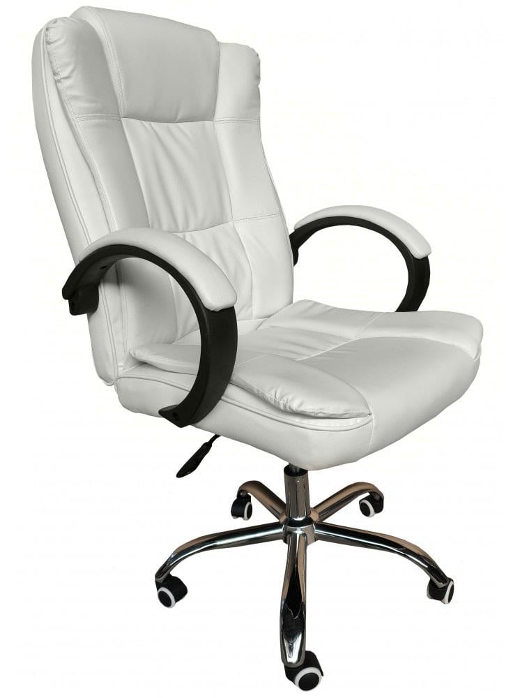 Офисное кресло Bonro B-607 на колесах Белый (28211305)