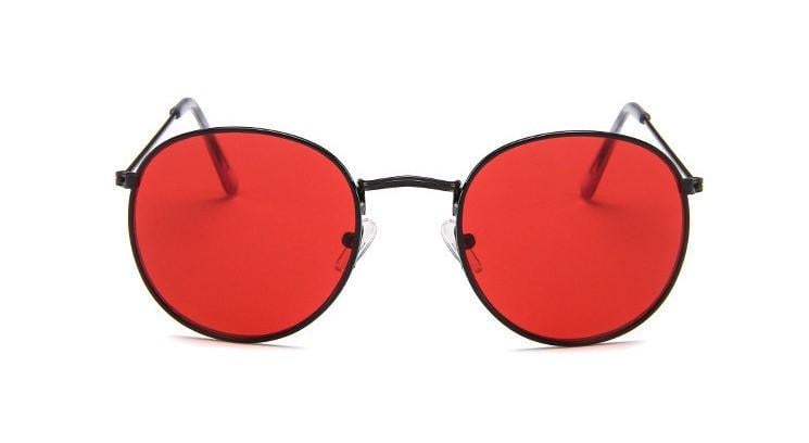 Солнцезащитные ретро очки в стиле Ray Ban Красный с черным