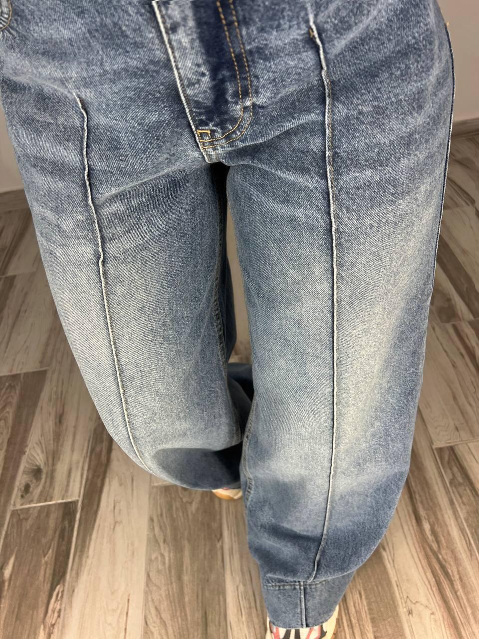 Джинси жіночі ITS Basic 3717-31 PALAZZO jeans вільні палаццо широкі кльош стрілка довгі р. 36 Світло-синій (3906) - фото 7 Джинси жіночі ITS Basic 3717-31 PALAZZO jeans вільні палаццо широкі кльош стрілка довгі р. 36 Світло-синій (3906) - фото 7