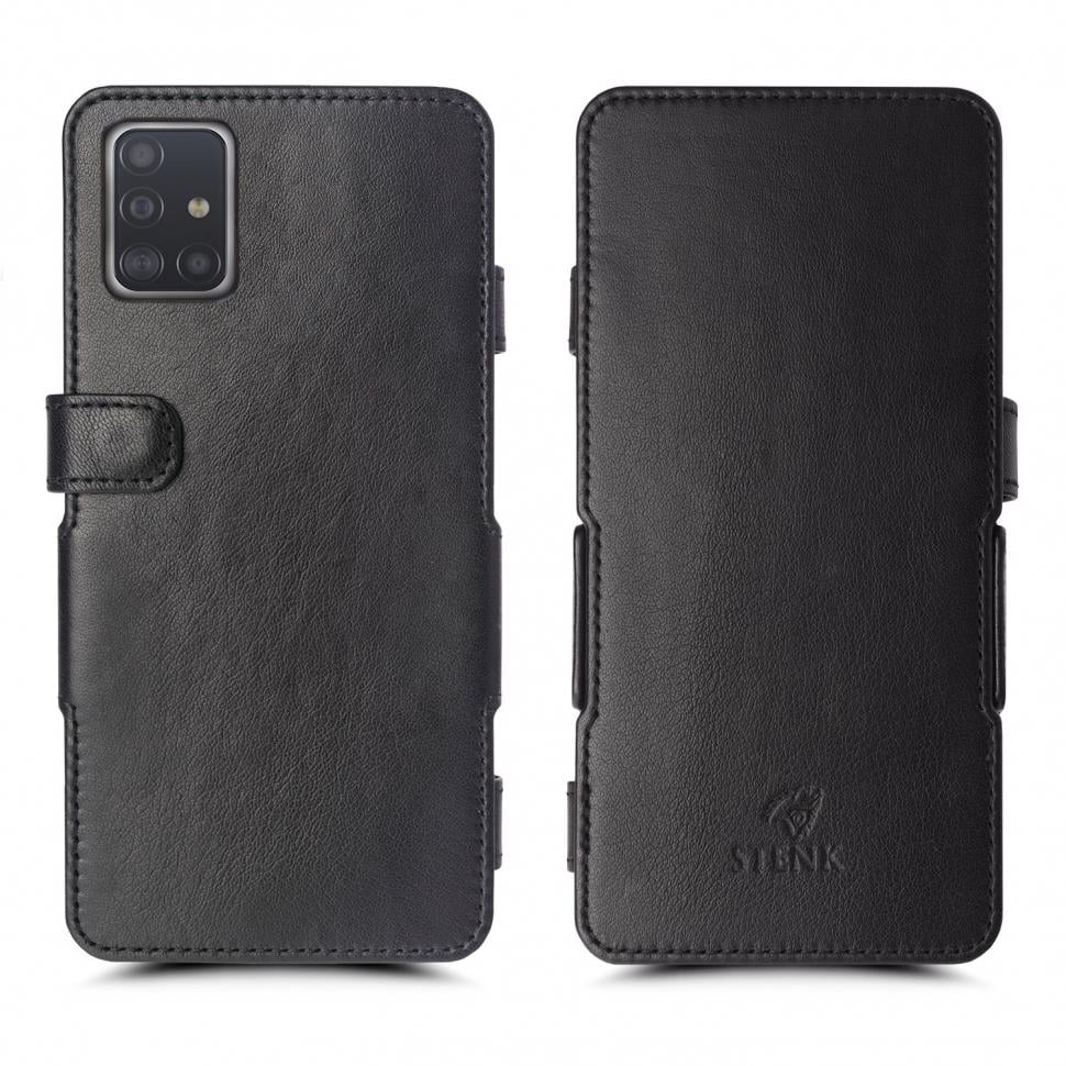 Чехол книжка Stenk Prime для Samsung Galaxy A51 Черный (64622)