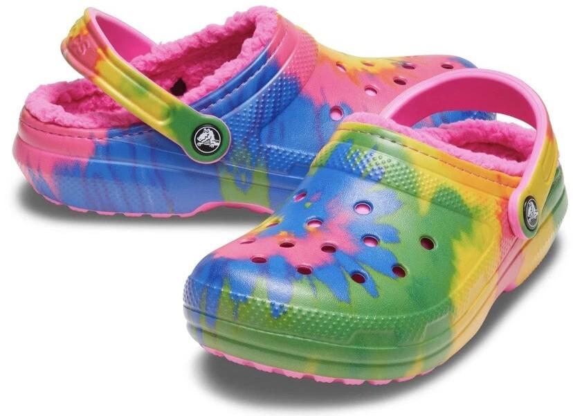 Крокси жіночі Crocs Classic Lined Tie-Dye Clog р. 39 Рожевий (25528) Крокси жіночі Crocs Classic Lined Tie-Dye Clog р. 39 Рожевий (25528)
