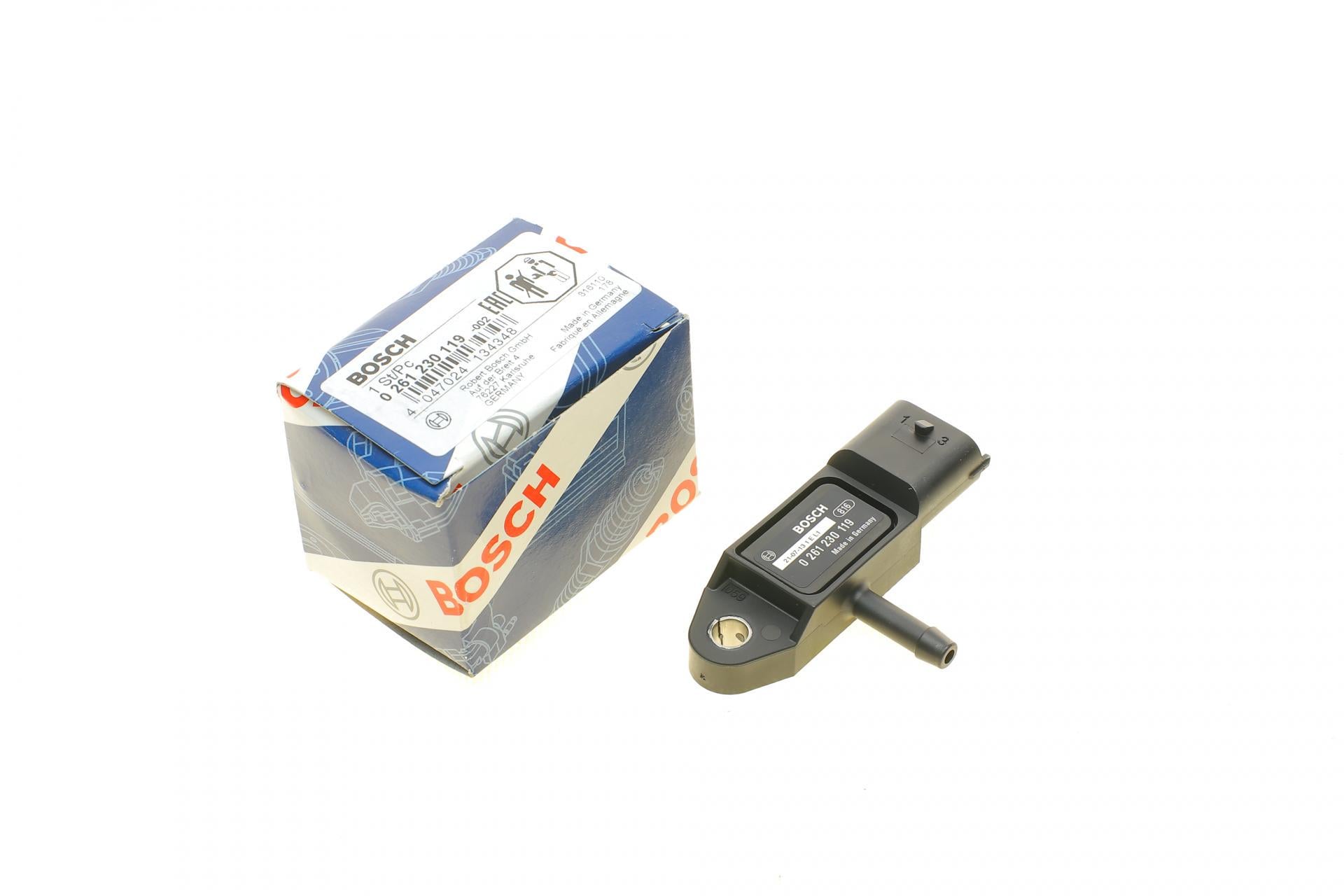 Датчик давления наддува Ford Focus/C-max/Mondeo 1.8TDCi 05-12- (0 261 230 119)