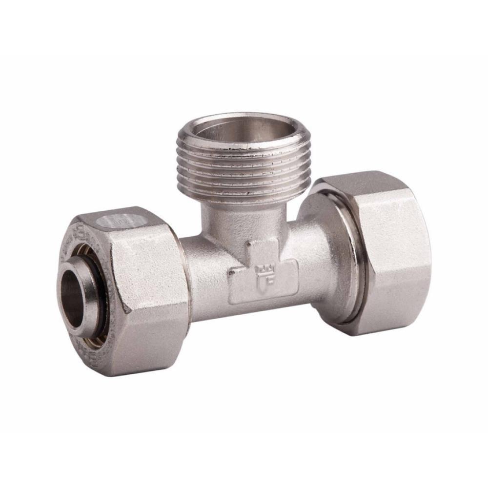 Тройник обжимной SD Plus 20х1/2"х20 НР SD160W201520 (SD00002670)