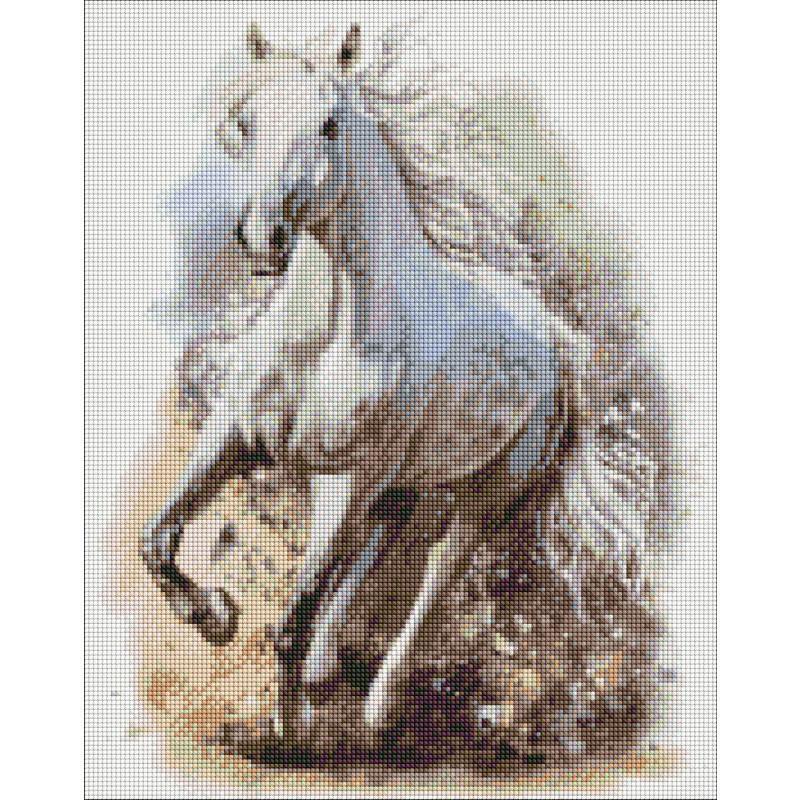 Алмазная мозаика Идейка Изящная мощность 40x50 см (AMO7152)