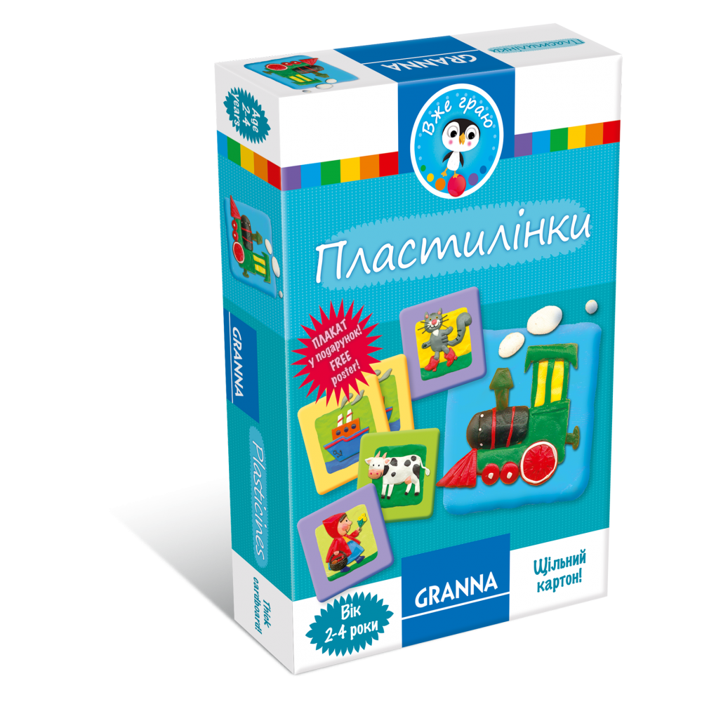 Настольная игра Granna Пластилинки (82661)