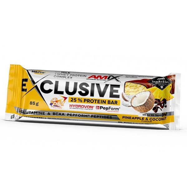 Батончик протеиновый Amix Nutrition Exclusive Protein Bar 85 г Ананас-кокос (14135002)