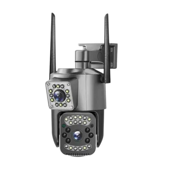 Камера видеонаблюдения Qettopo уличная IP V380 8Мп Dual Lens Wi-Fi