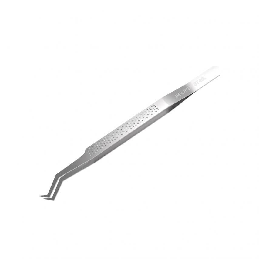 Пинцет RELIFE изогнутый/антистатический