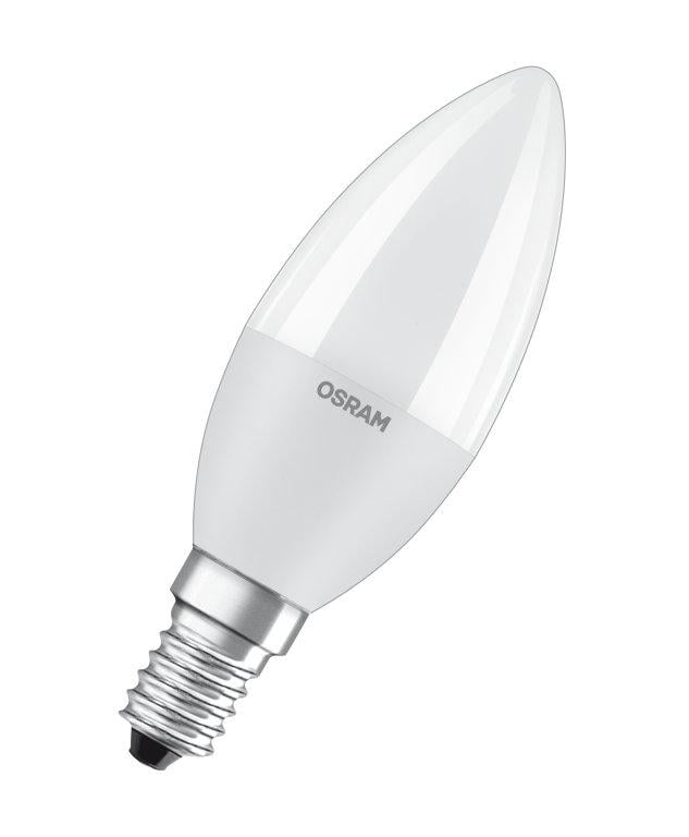 Лампа світлодіодна філаментна Osram LED Star classic B свічка 8W 220V 806lm 3000K E14 39х115 мм (4058075210684)