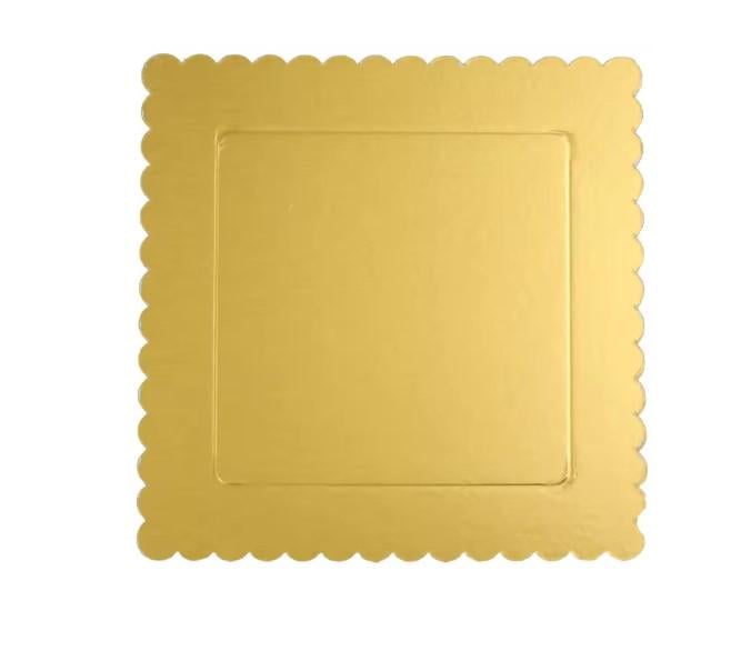 Подкладка для торта квадратная 25 см 5 шт. (AN0137820)