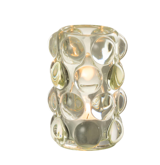 Подсвечник стеклянный J-LINE 12 см (1444) Подсвечник стеклянный J-LINE 12 см (1444)