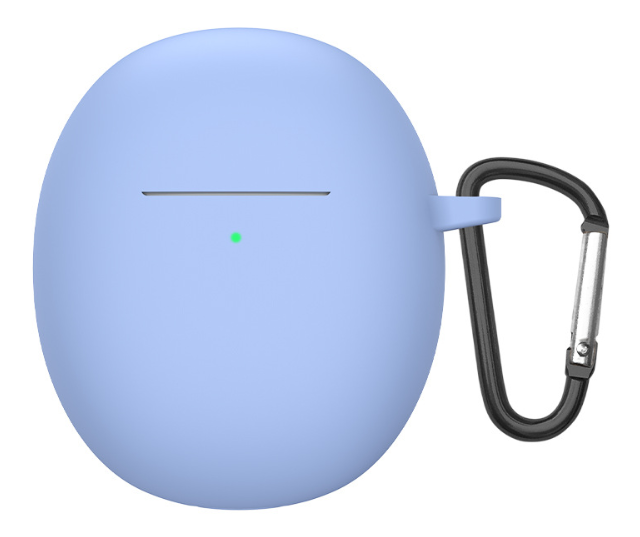 Чохол-накладка DK Silicone Candy Friendly з карабіном для Oppo Enco R Lilac Чохол-накладка DK Silicone Candy Friendly з карабіном для Oppo Enco R Lilac