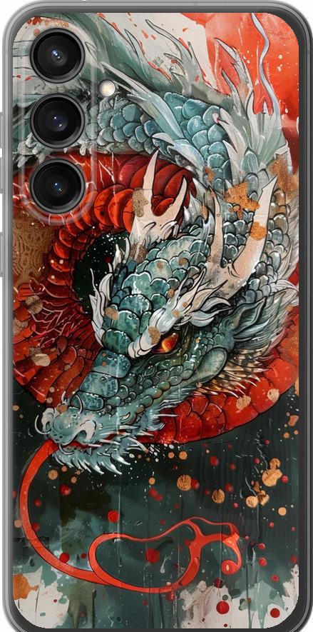 Чехол на Samsung Galaxy S23 FE Стихия огня (6101u-3136-42517)