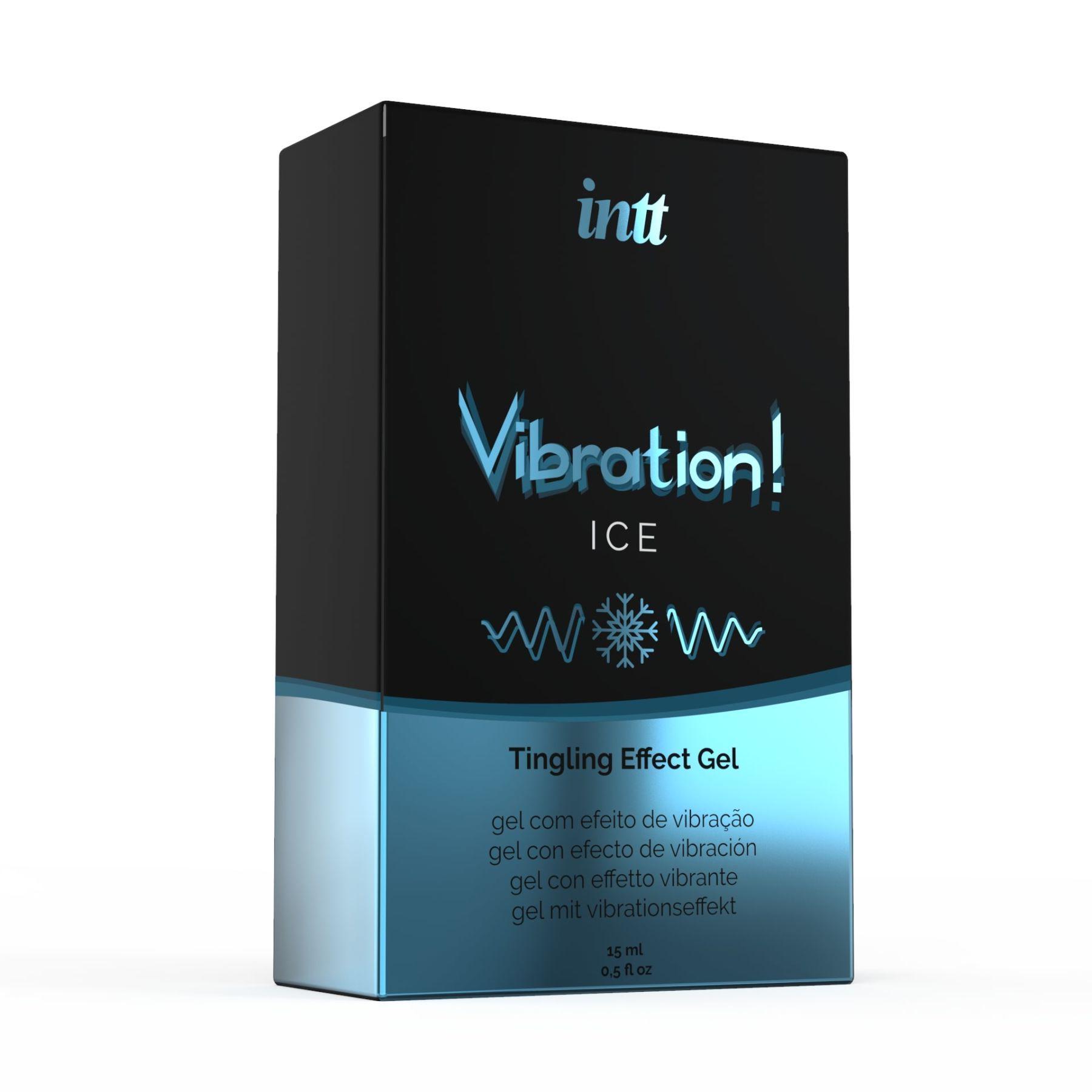 Гель с эффектом вибрации Intt Vibration Ice 15 мл - фото 3