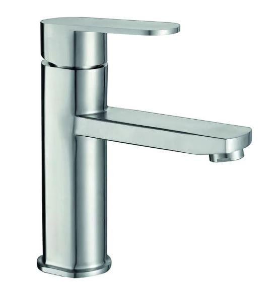 Смеситель для умывальника Zerix LEB-001 нержавеющая сталь SUS304 (ZX4806)