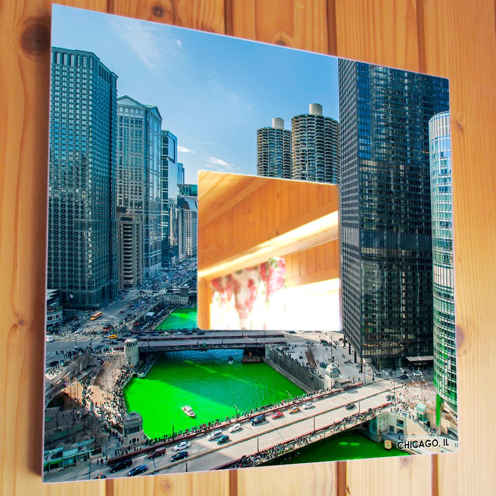 Зеркало декоративное Chicago 260х260 мм (M04001)