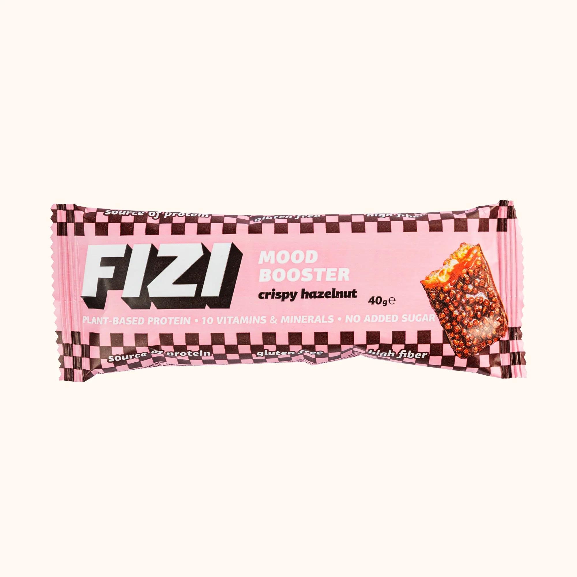 Батончик Fizi MOOD BOOSTER Crispy Hazelnut 40 г